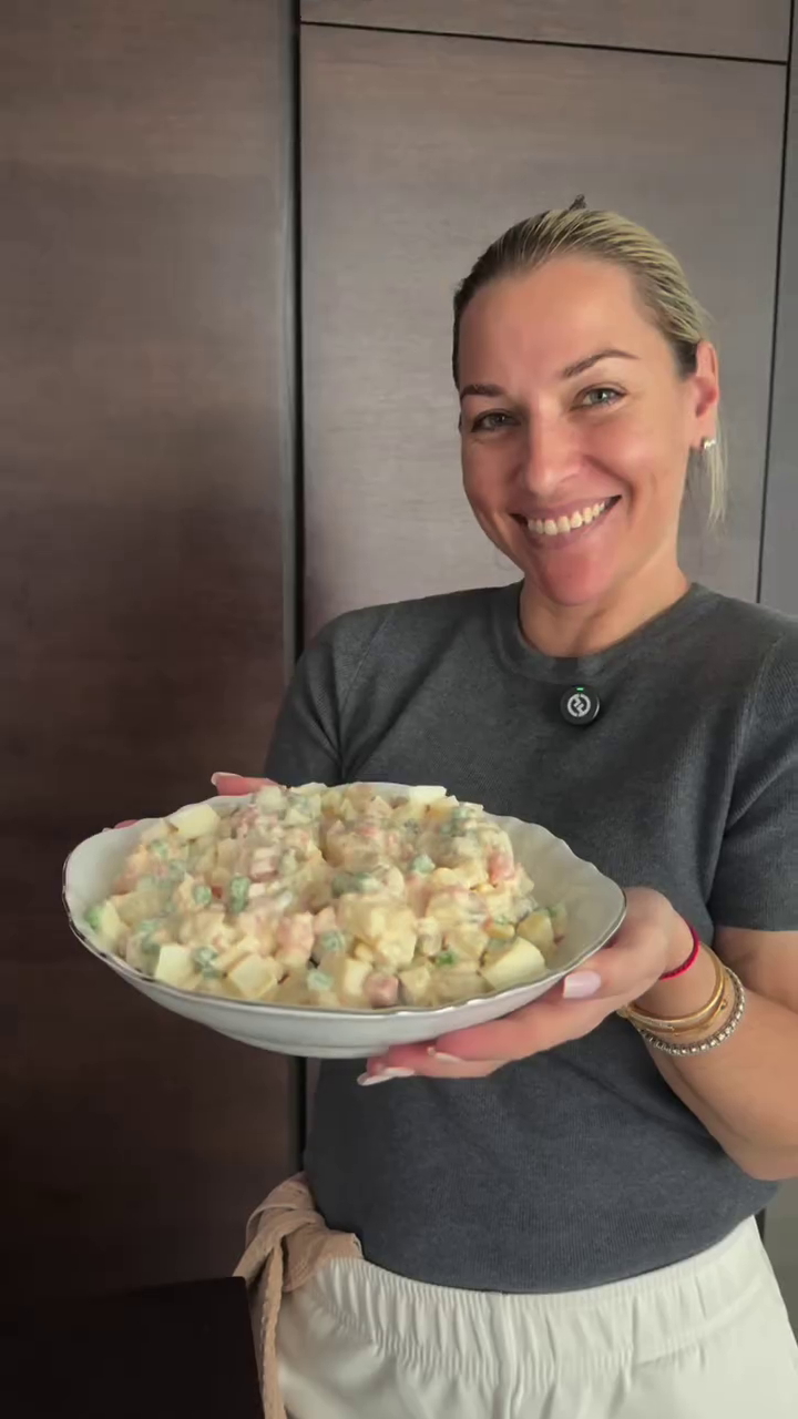 Dominika Cibulková fit šalát